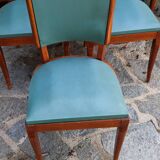 6 art deco chairs 1940