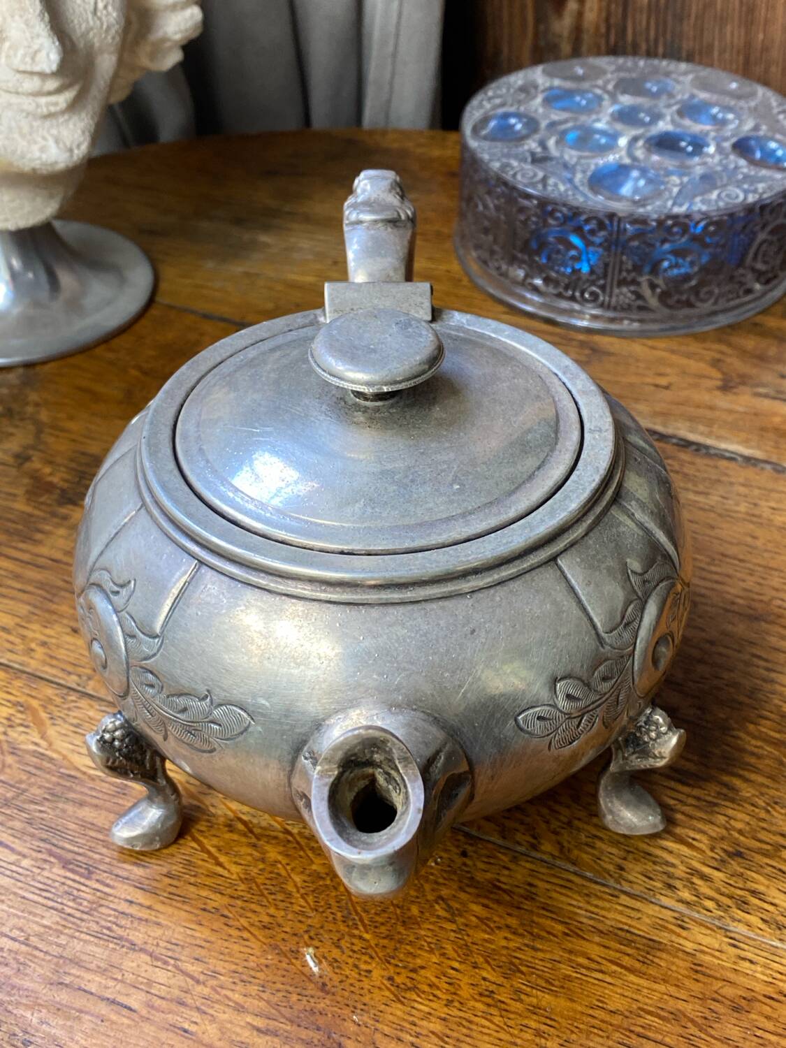 Ascot Royal silver-plated teapot