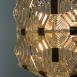 Glass Pendant by Kamenicky Senov, 1960s