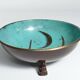 Art Deco Dinanderie Ikora Bowl by WMF, Germany