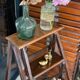 Escabeau bois vintage