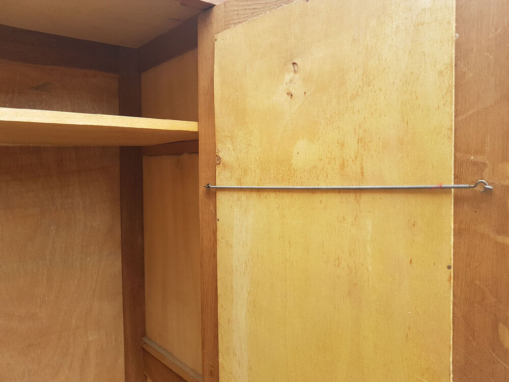 Wardrobe wooden vintage 60