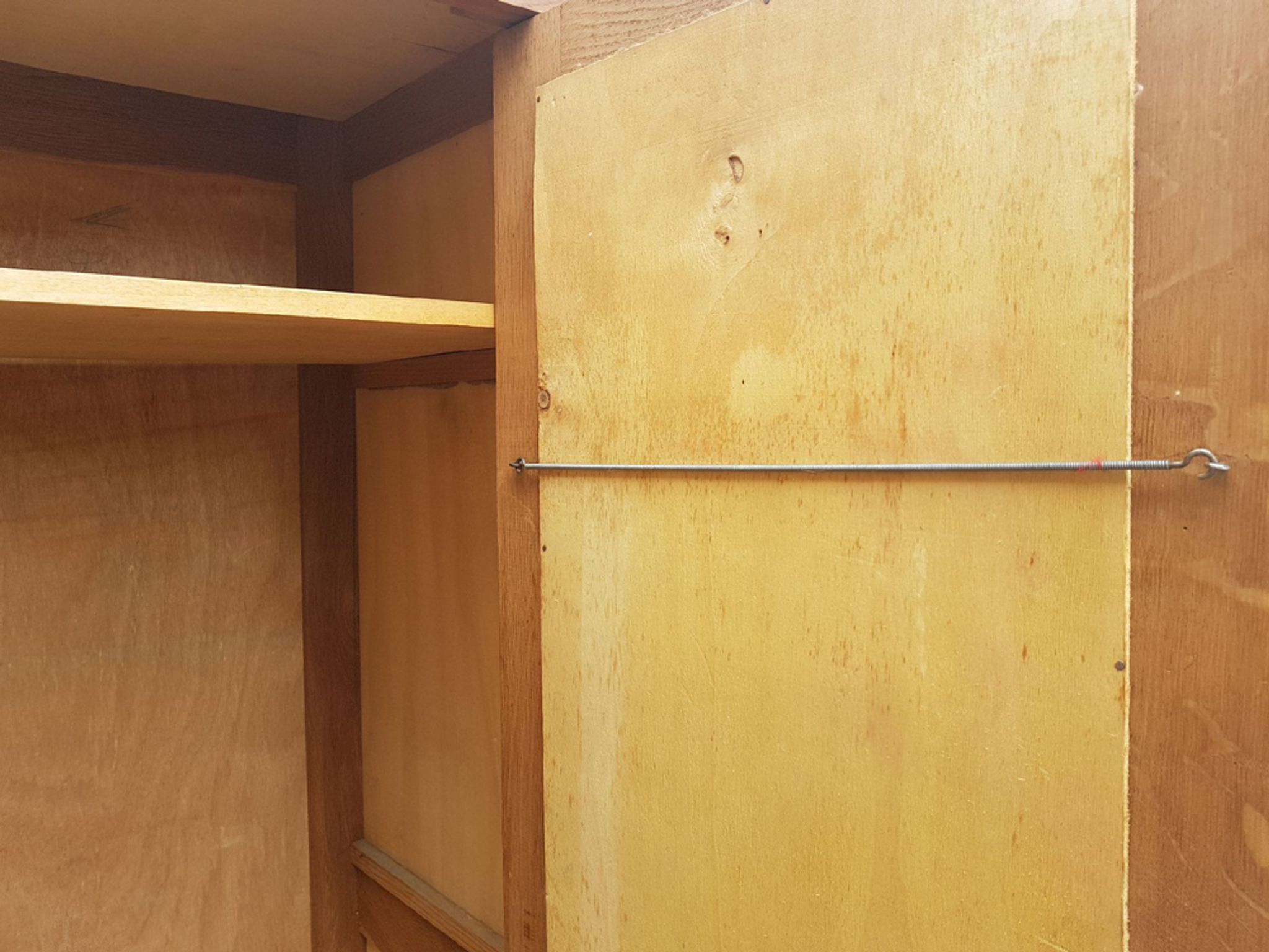 Wardrobe wooden vintage 60