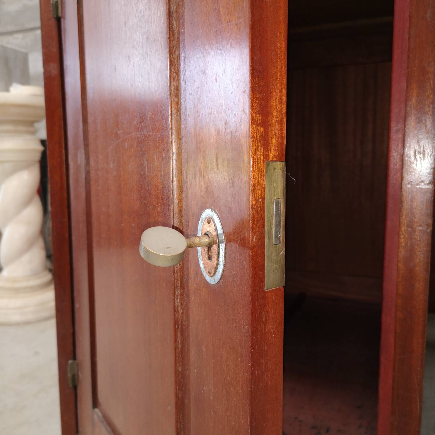 Modernist mahogany desk from cuba dominique art deco 1940