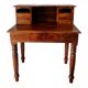 Bureau à gradins en noyer massif