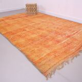 Vintage Moroccan Rug 203 x 281 cm - Handmade Berber Rug - Old Moroccan Rug
