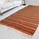 Extra Long Vintage Striped Anatolian Kilim – 337 x 139 cm – sku 134