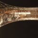 Crystal ice bucket and stainless steel spoon