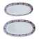 Pair of antique raviels