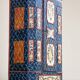 Antique hand-painted Baroque chest folk art cabinet dated solid wood Central Europe, 1865