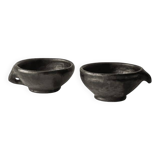 Duo of terracotta cups Kânâh — “Breath of Earth”