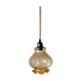 Amber hanging lamp