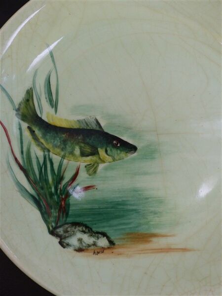 Plates Proceram fish 1950