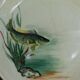 Plates Proceram fish 1950