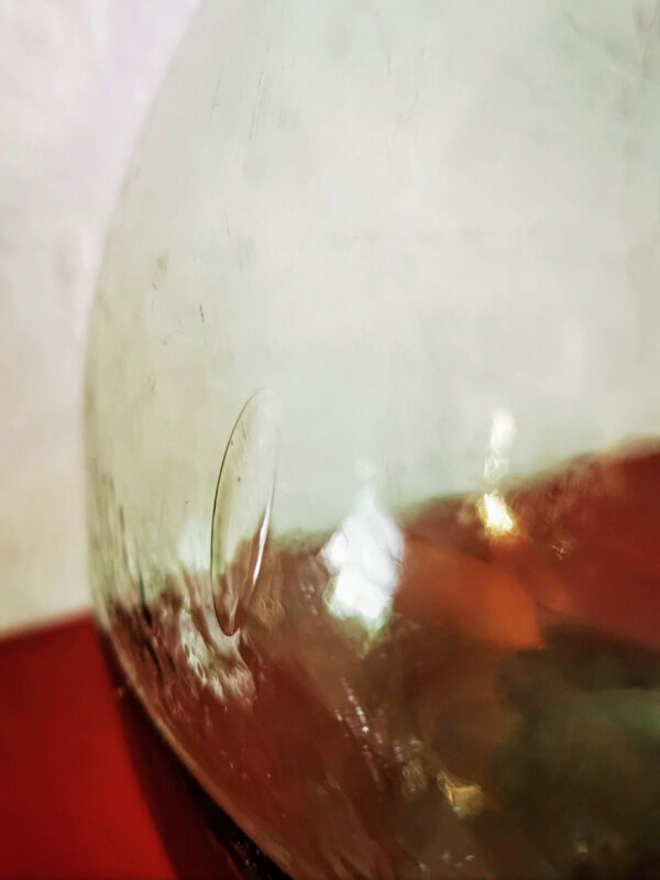 Demijohn in green 15 liters