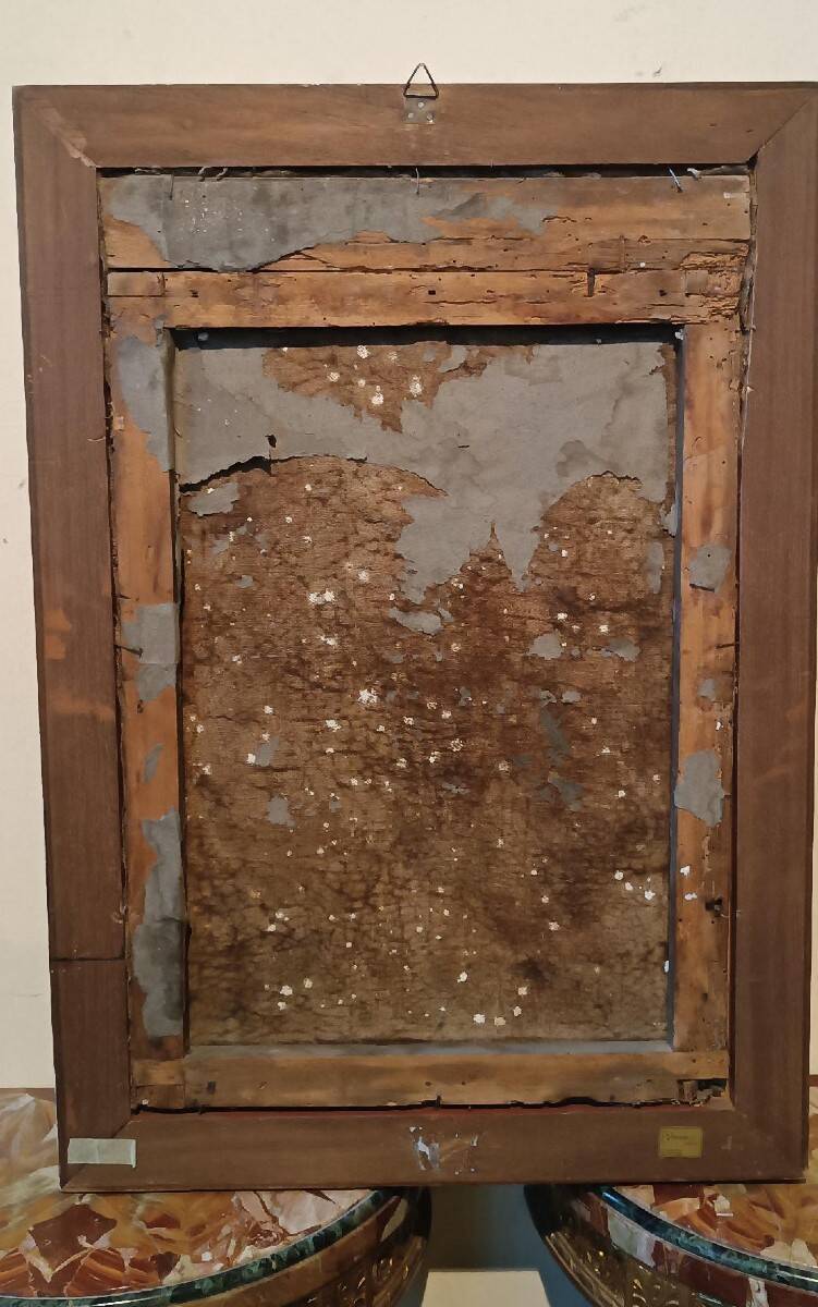 Antique painting - oil on canvas - Assumption of the Virgin, 18th century