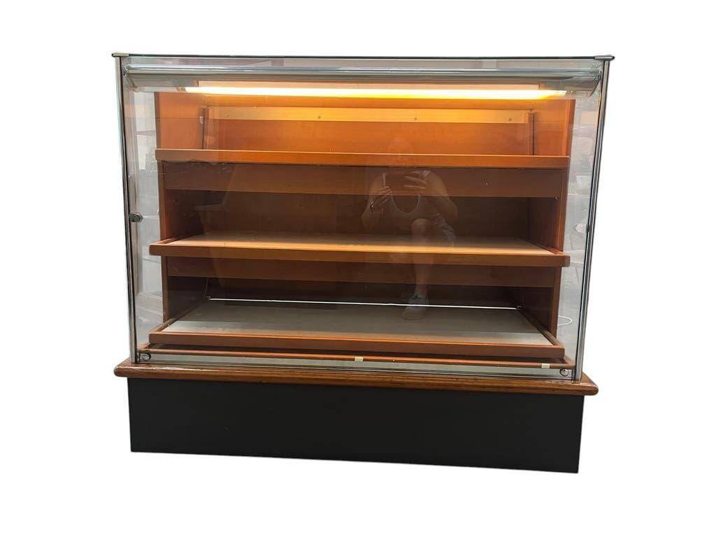 Shop counter/window display/vintage wooden counter with drawers