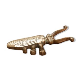 Vintage bronze beetle