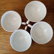 Tasses porcelaines Sarreguemines Epernay