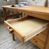 Bureau pin suédois style aperldoon 1970