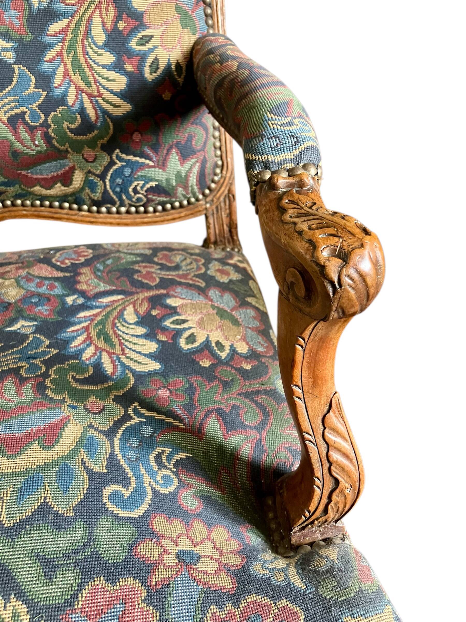 Double-evolution canapé Louis XV circa 1750