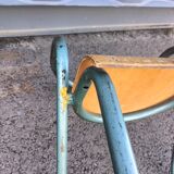 Paire de chaises enfants de bureau ancien