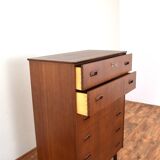 Mid-Century Danish Teak Chest of Drawers, 1960s.