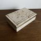 Travertine trinket box, Cerri Nestore, Italian work, 1970