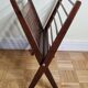 Folding teak magazine holder by Cees Braakman
