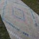 Vintage Turkish hallway rug 125x300 cm