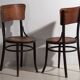 Antique Thonet dining room chairs (c.1900). Set of 4 pieces
