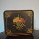 Antique art deco metal box