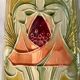 Art Nouveau column 1903 - Minton UK factory, slip-cast ceramic.