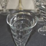 6 Bormioli Rocco Italy Glass Ice Cream Cups