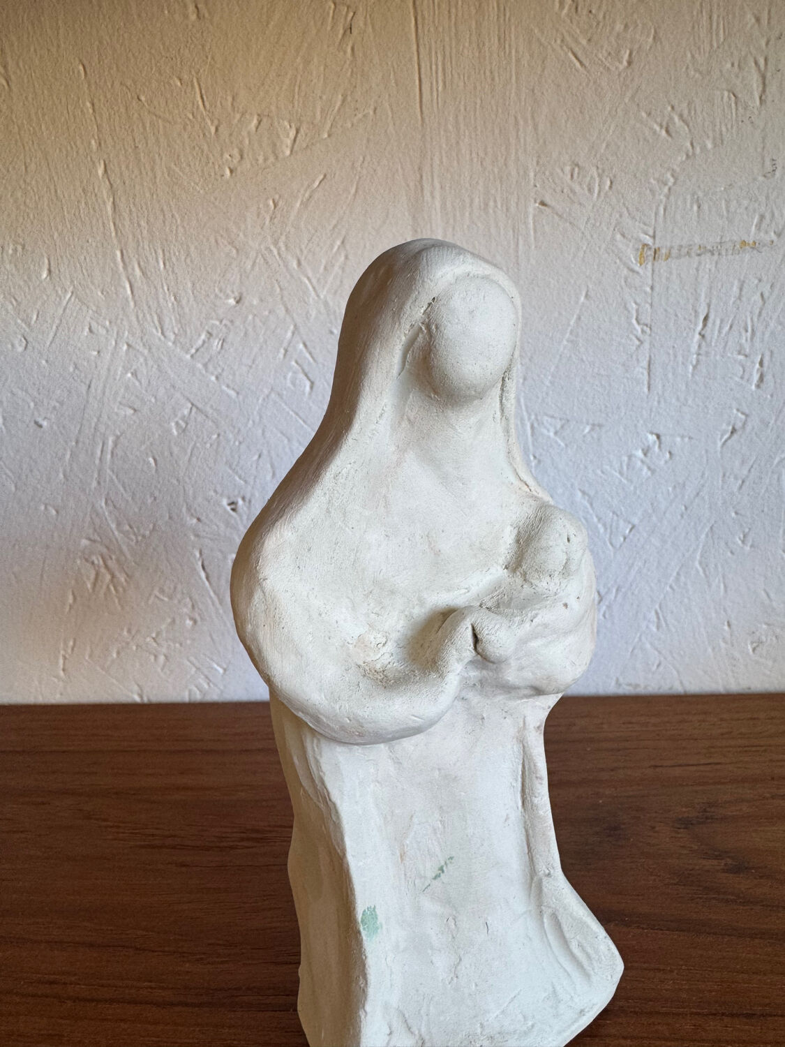 Virgin with Child in plaster