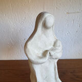 Virgin with Child in plaster