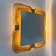 Mid-century Hillebrand lucite mirror, 1970s Germany