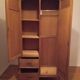Parisian Art Deco wardrobe in solid oak