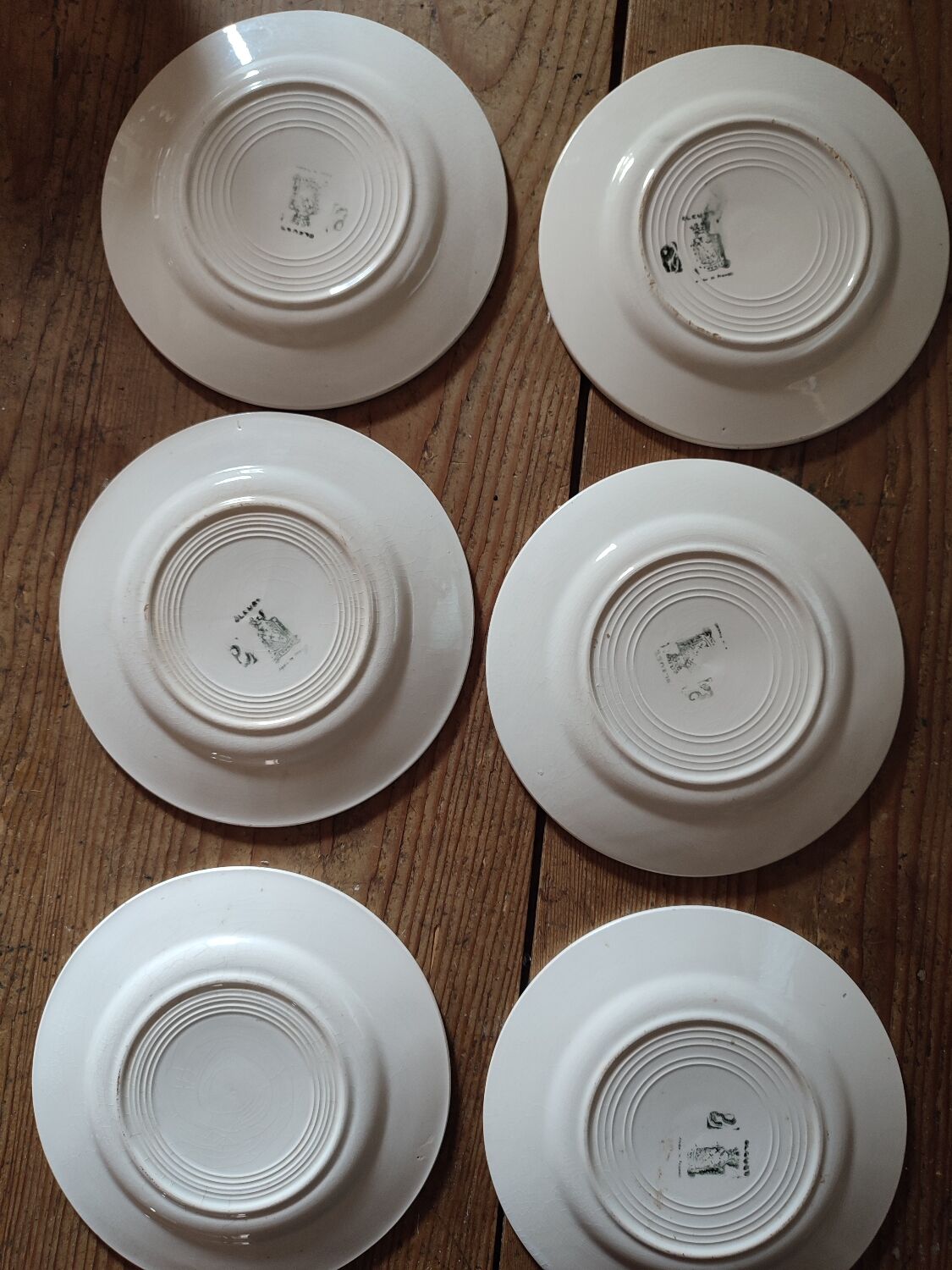 Cornflower dessert plates