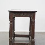 Antique English side table/hall table from the early 18th century