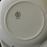 Set of 8 dessert plates in earthenware from ORCHIES. Model Underwood.