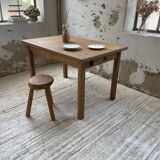 Oak farmhouse table