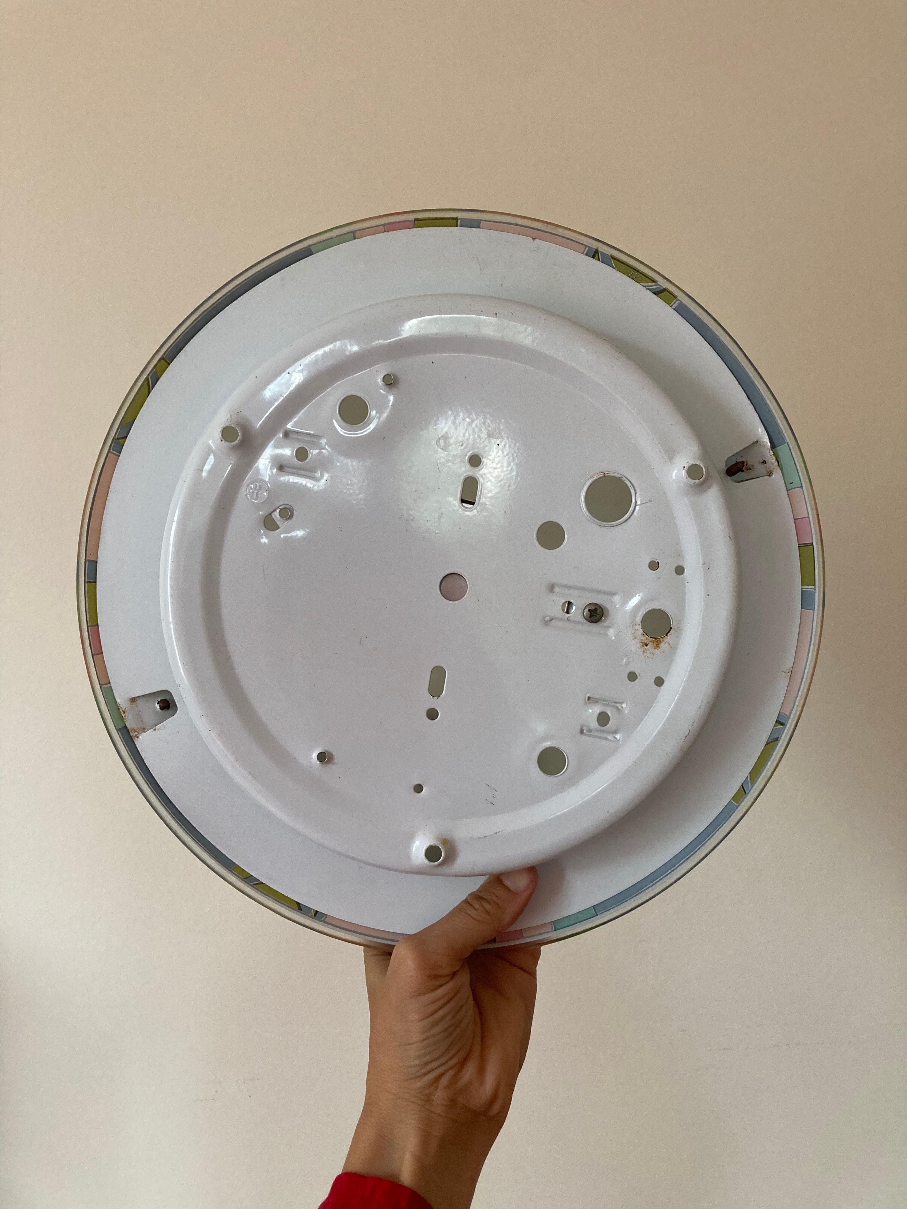 Glass ceiling lamp 1990