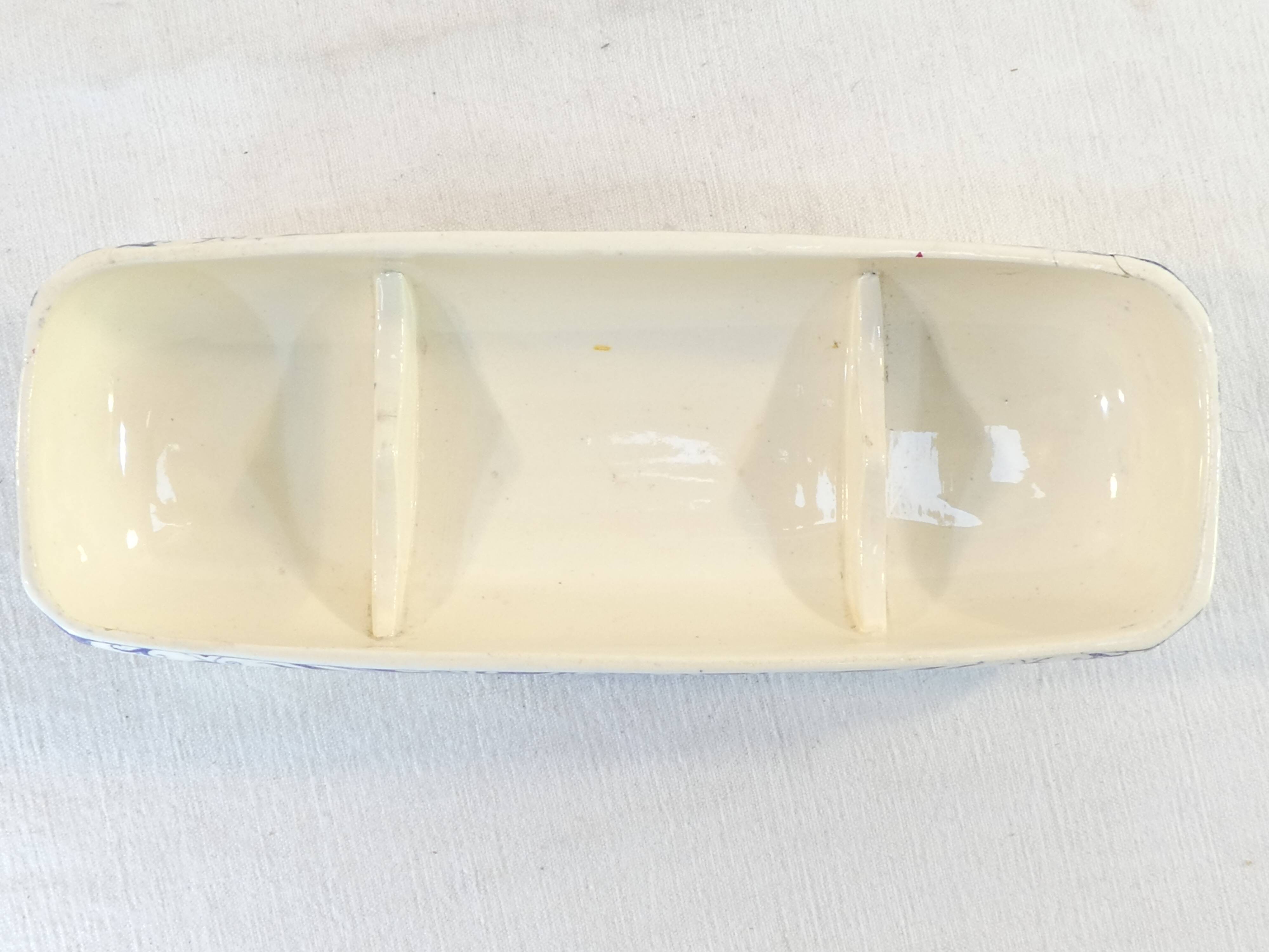Old soap holder formose u and c sarreguemines and digoin