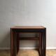 Nested tables Quadrille, teak - G Plan edition 1960