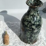 Pottery oil bottle