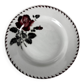 Set of two antique flat plates from L'Amandinoise Café Mars.