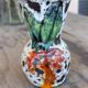 Vase Vallauris La Roue – multicoloured ceramic 60s handmade piece