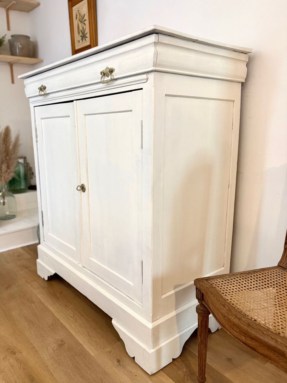 Antique patinated sideboard