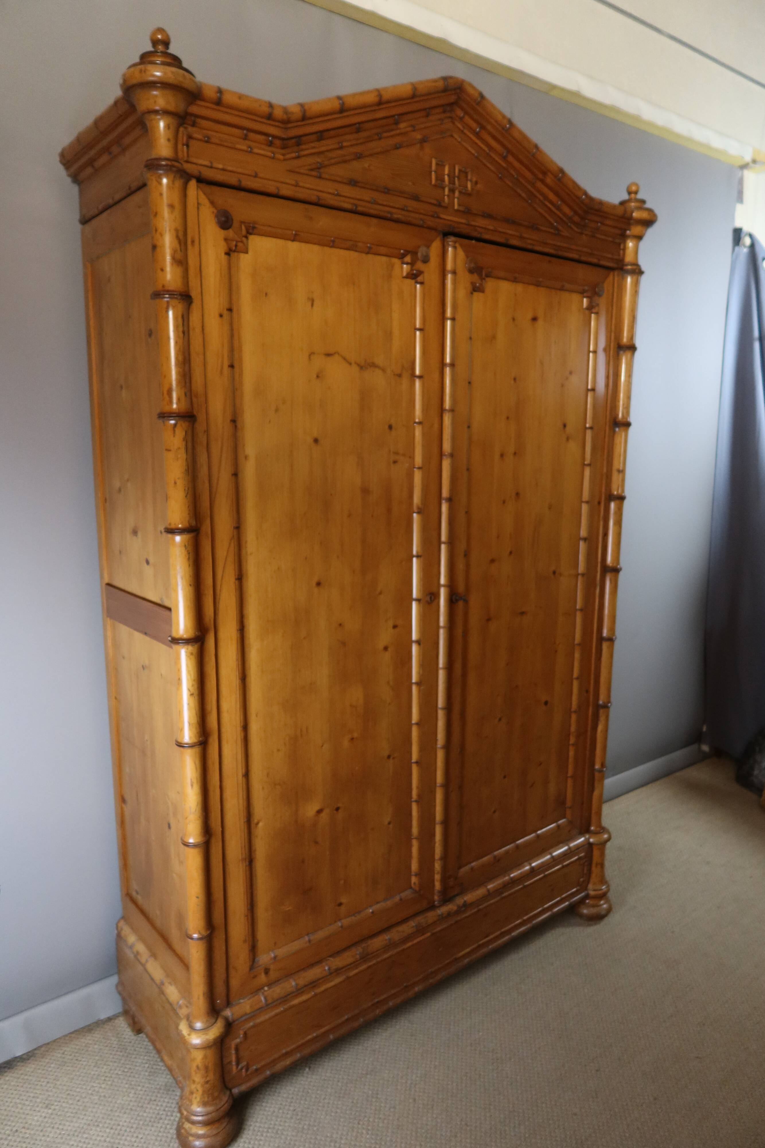pine wardrobe